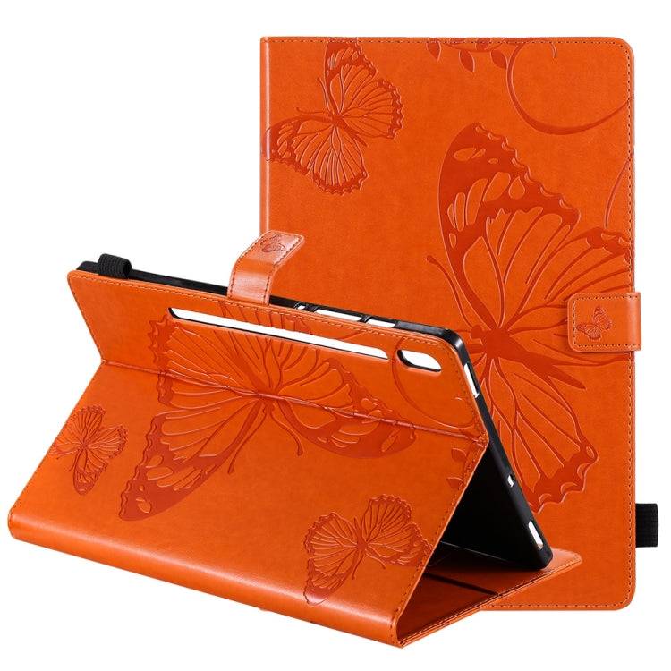 Pressed Printing Butterfly Pattern Horizontal Flip Leather Case with Holder & Card Slots & Wallet & Sleep / Wake-up Function, For iPad Air 2022 / 2020 10.9 /iPad Pro 11 2020 / 2018, For Lenovo Tab M10 Plus TB-X606F, For Samsung Galaxy S6 Lite P610     ...
