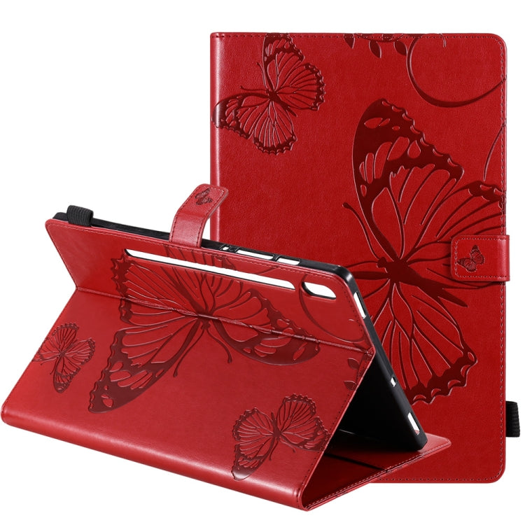 Pressed Printing Butterfly Pattern Horizontal Flip Leather Case with Holder & Card Slots & Wallet & Sleep / Wake-up Function, For iPad Air 2022 / 2020 10.9 /iPad Pro 11 2020 / 2018, For Lenovo Tab M10 Plus TB-X606F, For Samsung Galaxy S6 Lite P610     ...
