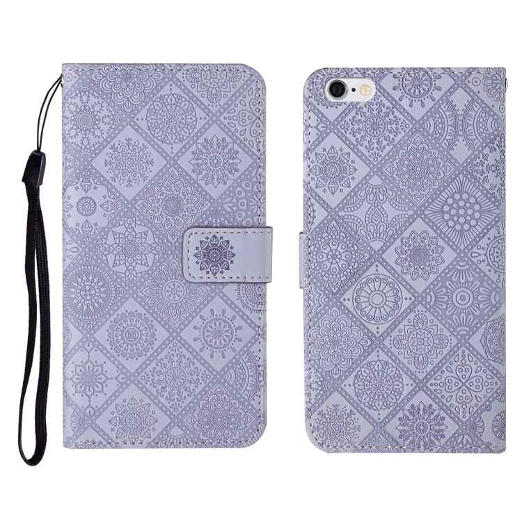 Ethnic Style Embossed Pattern Horizontal Flip Leather Case with Holder & Card Slots & Wallet & Lanyard, For iPhone 6, For iPhone 6 Plus, For iPhone 8 Plus / 7 Plus, For iPhone 11, For iPhone 11 Pro, For iPhone 11 Pro Max