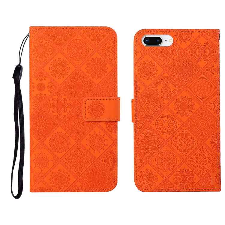Ethnic Style Embossed Pattern Horizontal Flip Leather Case with Holder & Card Slots & Wallet & Lanyard, For iPhone 6, For iPhone 6 Plus, For iPhone 8 Plus / 7 Plus, For iPhone 11, For iPhone 11 Pro, For iPhone 11 Pro Max