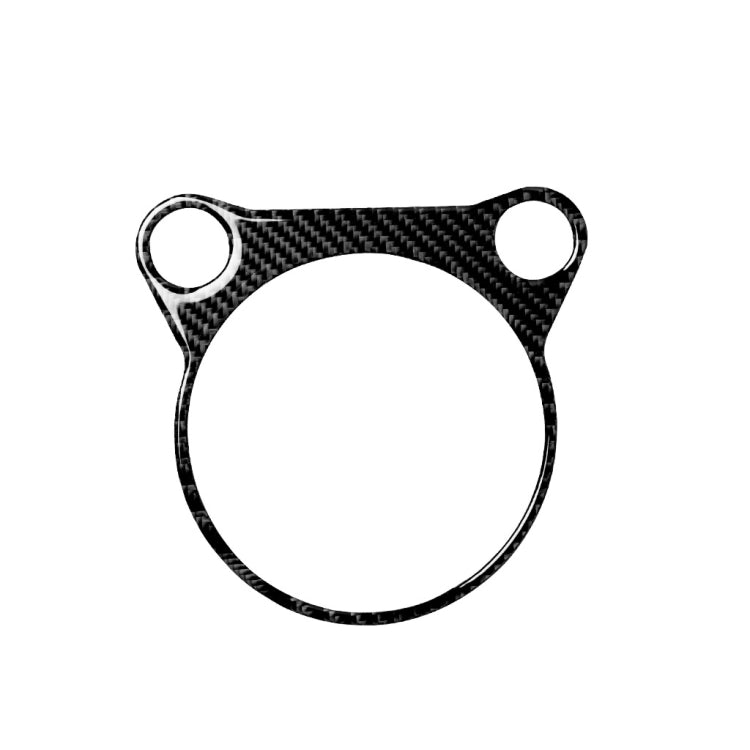 Car Carbon Fiber Whole Gear Position Console Panel Decorative Sticker for Nissan 370Z Z34 2009-, Left and Right Drive Universal, Whole Gear Position Console Panel