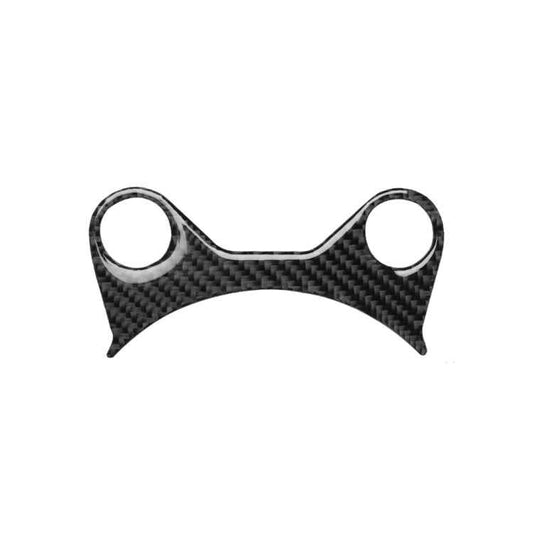 Car Carbon Fiber Half Gear Position Console Panel Decorative Sticker for Nissan 370Z Z34 2009-, Left and Right Drive Universal