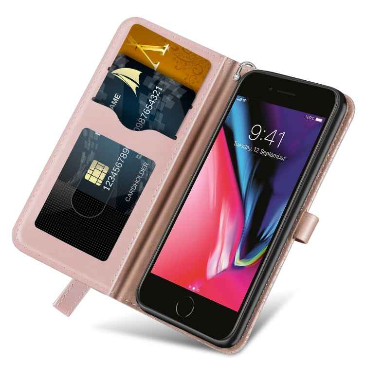 Life of Tree Embossing Pattern Horizontal Flip Leather Case with Holder & Card Slot & Wallet & Photo Frame & Lanyard, For iPhone 6 & 6s, For iPhone 6 Plus & 6s Plus, For iPhone 8 & 7, For iPhone 8 Plus & 7 Plus, For iPhone 11 Pro, For iPhone 11        ...