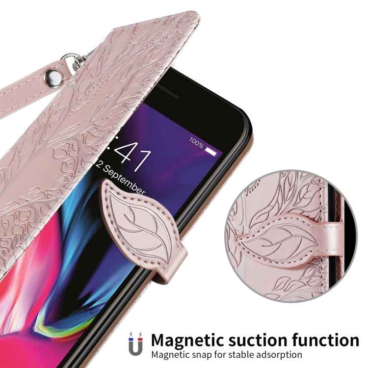 Life of Tree Embossing Pattern Horizontal Flip Leather Case with Holder & Card Slot & Wallet & Photo Frame & Lanyard, For iPhone 6 & 6s, For iPhone 6 Plus & 6s Plus, For iPhone 8 & 7, For iPhone 8 Plus & 7 Plus, For iPhone 11 Pro, For iPhone 11        ...