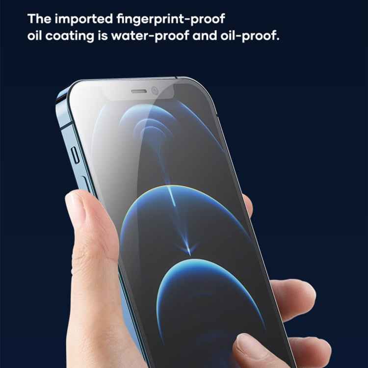ROCK Full Screen Borderless Tempered Glass Film, For iPhone 12 / 12 Pro