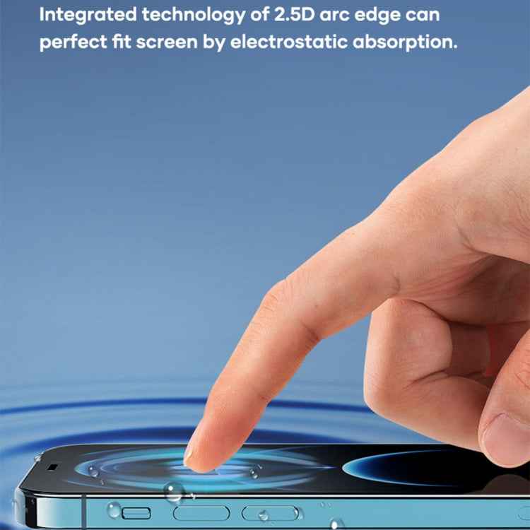 ROCK Full Screen Borderless Tempered Glass Film, For iPhone 12 / 12 Pro
