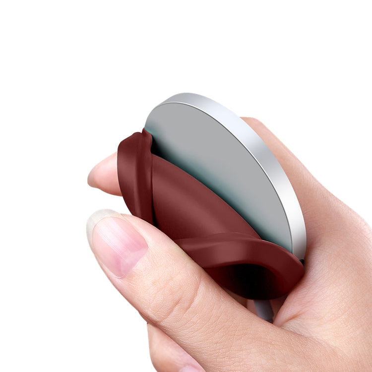 Magsafe Wireless Charger Silicone Protective Case, Wine Red, Green, Warm White, Light Purple, Dark Blue, Pink, Black, Red, Grey