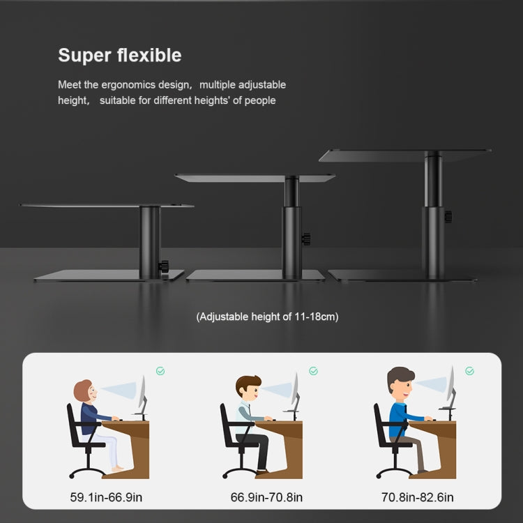 NILLKIN N6 Adjustabale Highdesk Laptop Monitor Stand Holder, EDA0011511, EDA0011511S