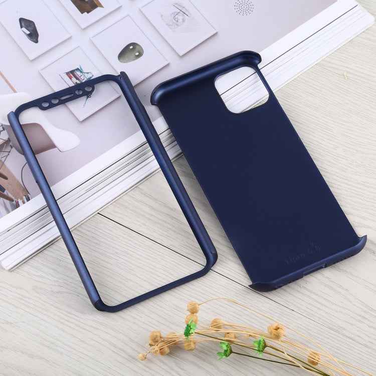 Shockproof PC Full Coverage Protective Case with Tempered Glass Film