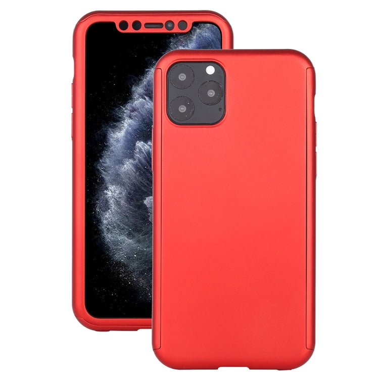 Shockproof PC Full Coverage Protective Case with Tempered Glass Film, For iPhone 11 Pro, For iPhone 11, For iPhone 11 Pro Max