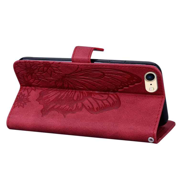 Retro Skin Feel Butterflies Embossing Horizontal Flip Leather Case with Holder & Card Slots & Wallet, For iPhone 6 / 6s, For iPhone 6 Plus / 6s Plus, For iPhone SE 2022 / SE 2020 / 8 / 7, For iPhone 8 Plus / 7Plus, For iPhone 11, For iPhone 11 Pro     ...