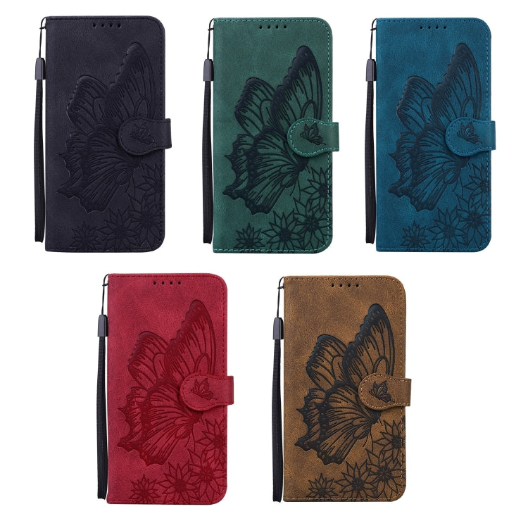 Retro Skin Feel Butterflies Embossing Horizontal Flip Leather Case with Holder & Card Slots & Wallet, For iPhone 6 / 6s, For iPhone 6 Plus / 6s Plus, For iPhone SE 2022 / SE 2020 / 8 / 7, For iPhone 8 Plus / 7Plus, For iPhone 11, For iPhone 11 Pro     ...