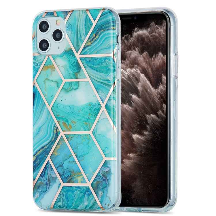 3D Electroplating Marble Pattern TPU Protective Case, For iPhone 11, For iPhone 11 Pro, For iPhone 11 Pro Max, For iPhone 12 mini, For iPhone 12 / 12 Pro, For iPhone 12 Pro Max, For iPhone XS / X, For iPhone XR