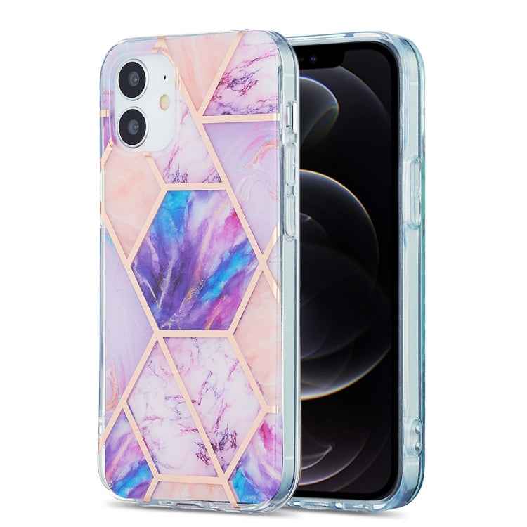 3D Electroplating Marble Pattern TPU Protective Case, For iPhone 11, For iPhone 11 Pro, For iPhone 11 Pro Max, For iPhone 12 mini, For iPhone 12 / 12 Pro, For iPhone 12 Pro Max, For iPhone XS / X, For iPhone XR