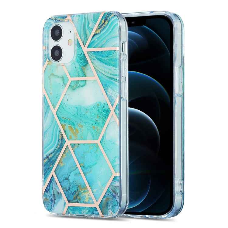 3D Electroplating Marble Pattern TPU Protective Case, For iPhone 11, For iPhone 11 Pro, For iPhone 11 Pro Max, For iPhone 12 mini, For iPhone 12 / 12 Pro, For iPhone 12 Pro Max, For iPhone XS / X, For iPhone XR