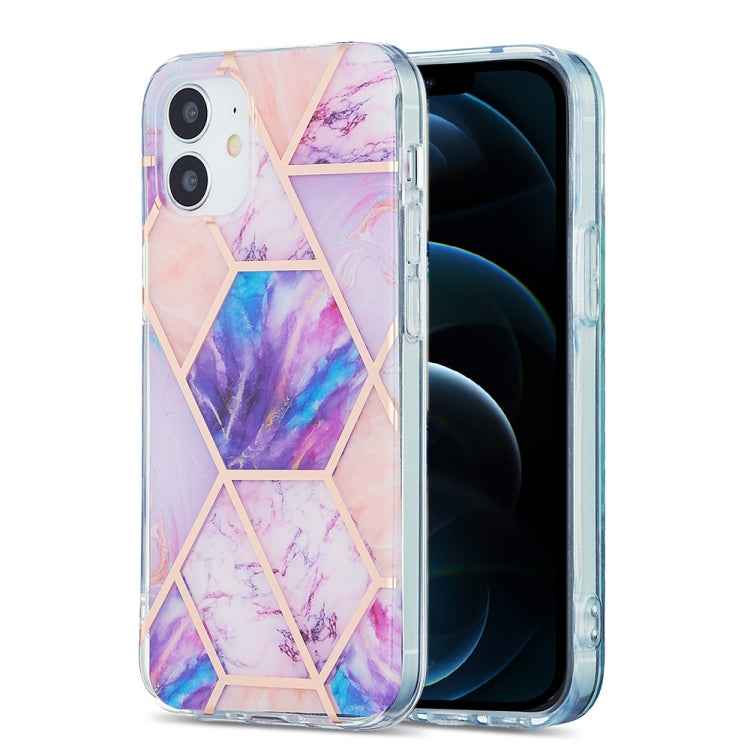 3D Electroplating Marble Pattern TPU Protective Case, For iPhone 11, For iPhone 11 Pro, For iPhone 11 Pro Max, For iPhone 12 mini, For iPhone 12 / 12 Pro, For iPhone 12 Pro Max, For iPhone XS / X, For iPhone XR