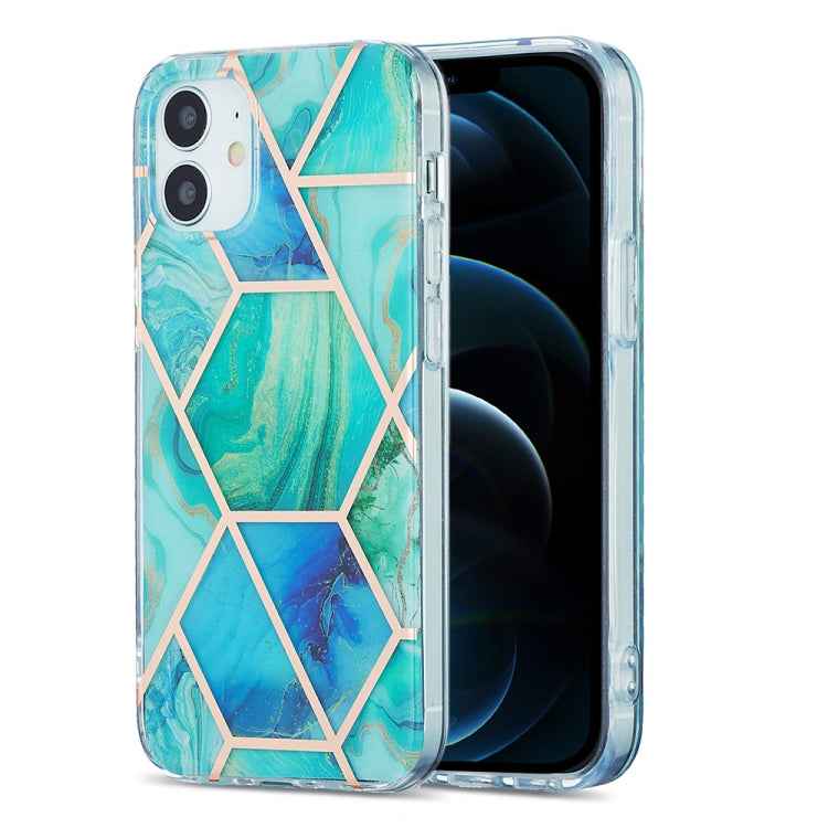 3D Electroplating Marble Pattern TPU Protective Case, For iPhone 11, For iPhone 11 Pro, For iPhone 11 Pro Max, For iPhone 12 mini, For iPhone 12 / 12 Pro, For iPhone 12 Pro Max, For iPhone XS / X, For iPhone XR