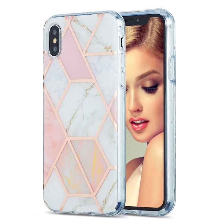 3D Electroplating Marble Pattern TPU Protective Case, For iPhone 11, For iPhone 11 Pro, For iPhone 11 Pro Max, For iPhone 12 mini, For iPhone 12 / 12 Pro, For iPhone 12 Pro Max, For iPhone XS / X, For iPhone XR