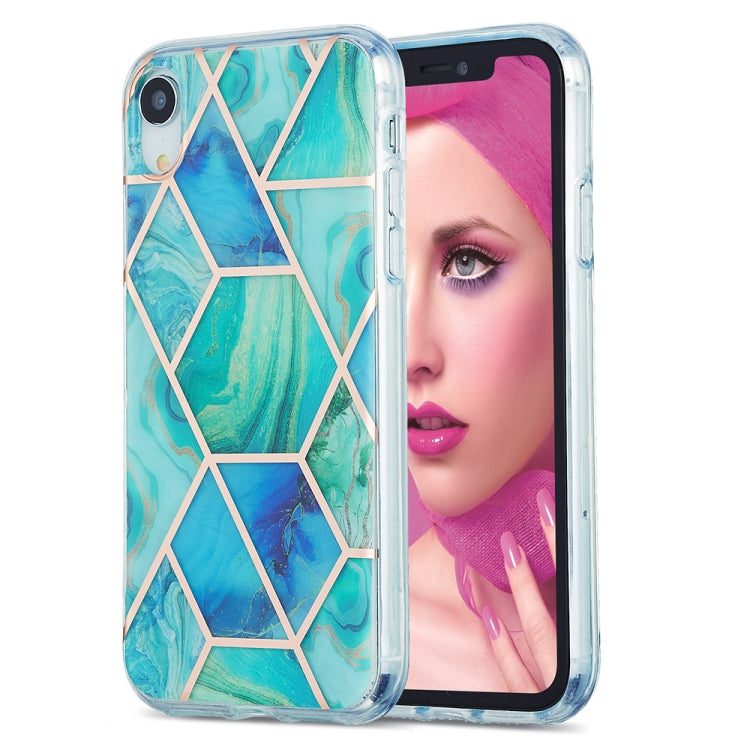 3D Electroplating Marble Pattern TPU Protective Case, For iPhone 11, For iPhone 11 Pro, For iPhone 11 Pro Max, For iPhone 12 mini, For iPhone 12 / 12 Pro, For iPhone 12 Pro Max, For iPhone XS / X, For iPhone XR