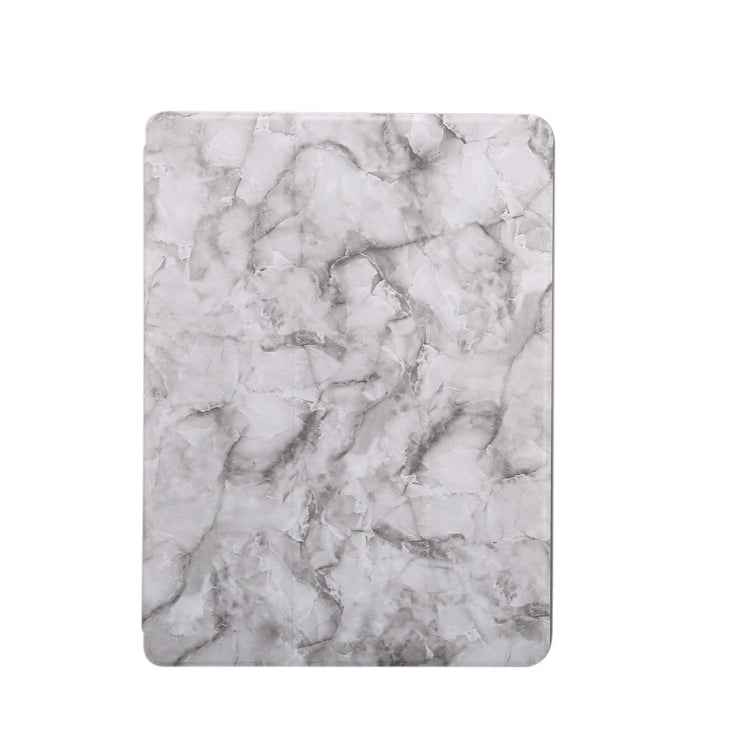 For iPad 10.2 inch Marble Texture Pattern Horizontal Flip Leather Case, with Three-folding Holder & Pen Slot & Sleep / Wake-up Function