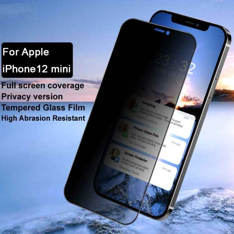 IMAK HD Anti-spy Tempered Glass Protective Film, For iPhone 12 mini, For iPhone 12 / 12 Pro, For iPhone 12 Pro Max