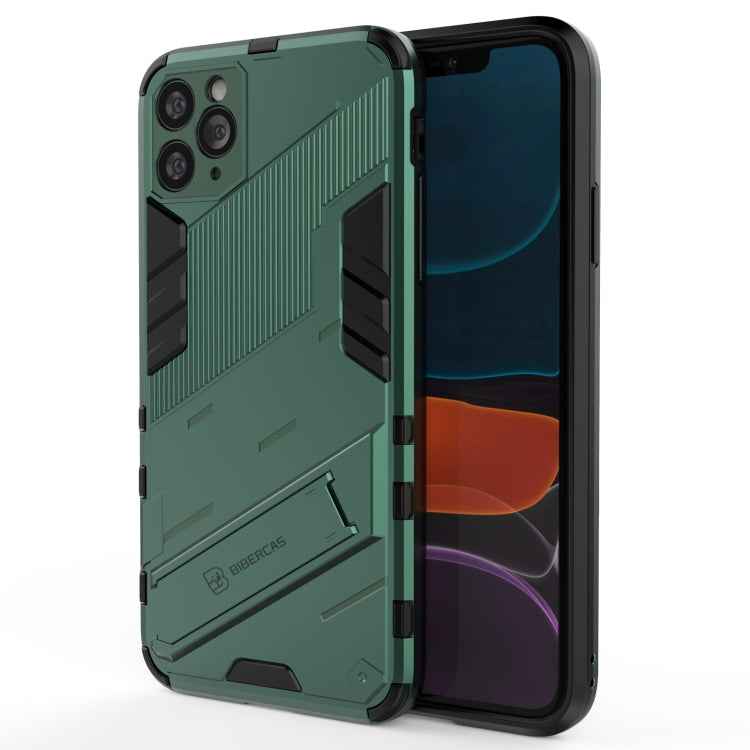Punk Armor 2 in 1 PC + TPU Shockproof Case with Invisible Holder, For iPhone 11 Pro Max, For iPhone X / XS, For iPhone XR, For iPhone XS Max, For iPhone 6 & 6s, For iPhone 6 Plus & 6s  Plus