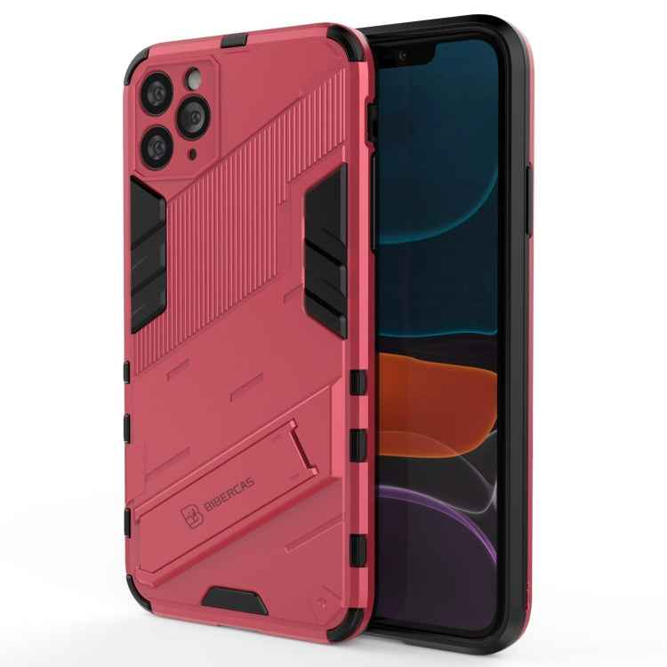 Punk Armor 2 in 1 PC + TPU Shockproof Case with Invisible Holder, For iPhone 11 Pro Max, For iPhone X / XS, For iPhone XR, For iPhone XS Max, For iPhone 6 & 6s, For iPhone 6 Plus & 6s  Plus