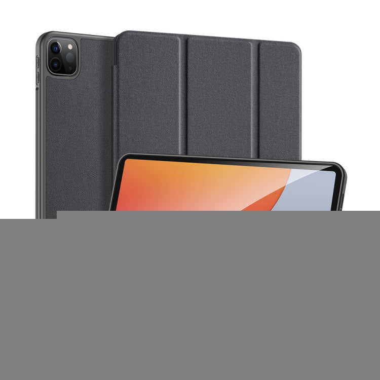 DUX DUCIS Domo Series Horizontal Flip Magnetic TPU + PU Leather Case with Three-folding Holder & Pen Slot & Sleep / Wake-up Function, iPad Pro 11 （2021）/(2020), iPad Pro 12.9  2021 / 2020