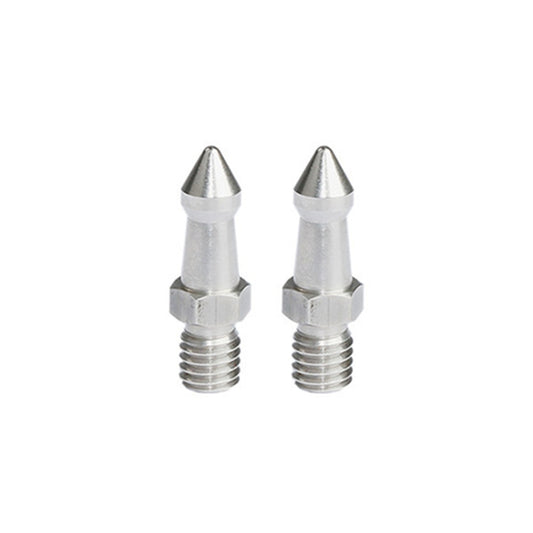 BEXIN LS006 2PCS Stainless Steel M8 inch Feet Screws For SLR Tripod, LS006