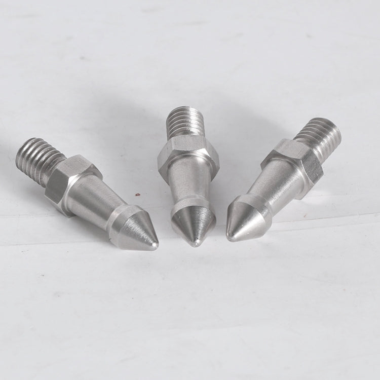 BEXIN LS006 2PCS Stainless Steel M8 inch Feet Screws For SLR Tripod, LS006