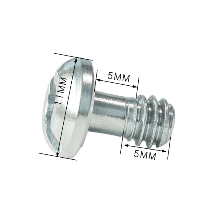 BEXIN LS085 2 PCS Quick Release Plate 1/4 inch -20 inch Adapter mount Screws, LS085
