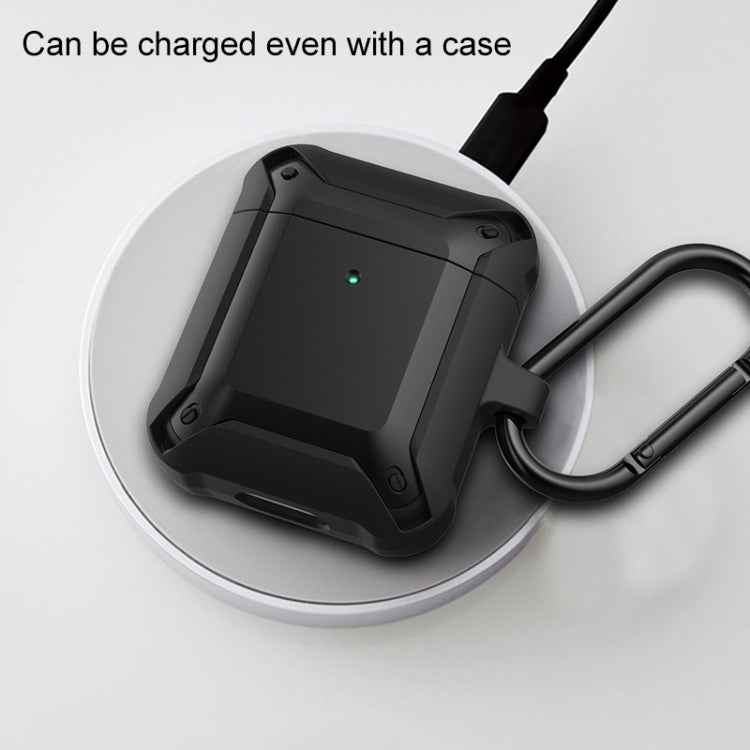 Wireless Earphones Shockproof Bumblebee Armor Silicone Protective Case For AirPods 1 / 2, For AirPods 1 / 2