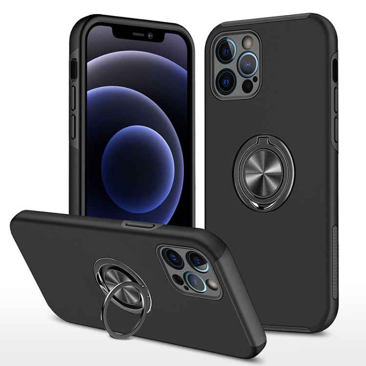 PC + TPU Shockproof Magnetic Protective Case with Invisible Ring Holder, For iPhone 11 Pro, For iPhone 11 Pro Max, For iPhone 12 mini, For iPhone 12, For iPhone 12 Pro, For iPhone 12 Pro Max