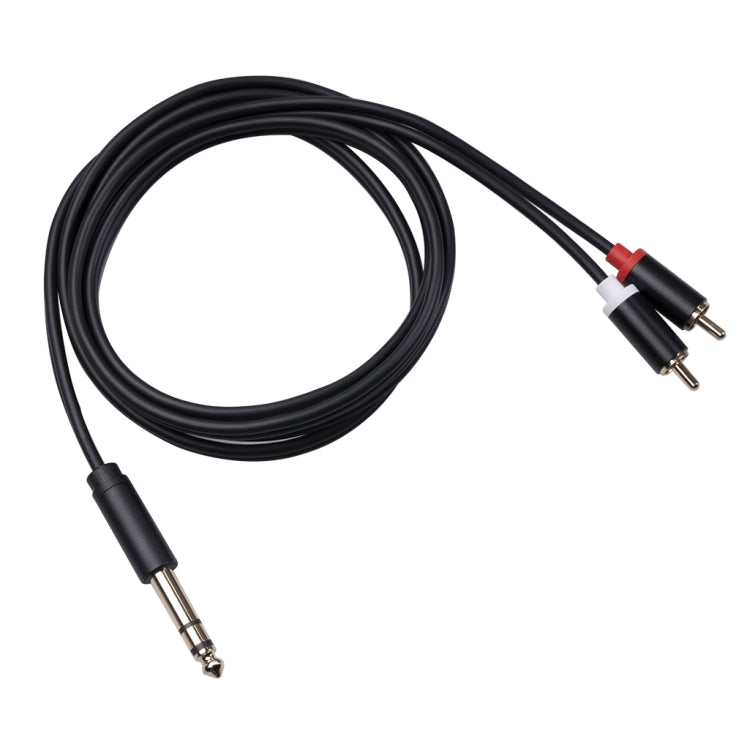 3685 6.35mm Male to Double RCA Male Stereo Audio Cable, 1.5m, 3m, 5m