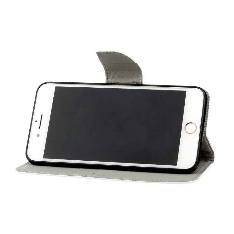 Painted Pattern Horizontal Flip Leathe Case, For iPhone SE (2020)/ 7 /8, For iPhone X, For iPhone XR