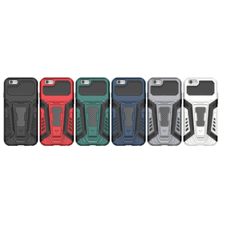 War Chariot Series Armor All-inclusive Shockproof PC + TPU Protective Case with Invisible Holder, For iPhone 6, For iPhone 6 Plus, For iPhone 8 Plus / 7 Plus, For iPhone 11, For iPhone 11 Pro Max, For iPhone 12 / 12 Pro, For iPhone 12 Pro Max          ...