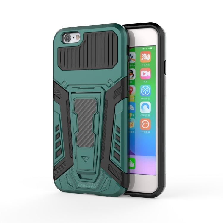 War Chariot Series Armor All-inclusive Shockproof PC + TPU Protective Case with Invisible Holder, For iPhone 6, For iPhone 6 Plus, For iPhone 8 Plus / 7 Plus, For iPhone 11, For iPhone 11 Pro Max, For iPhone 12 / 12 Pro, For iPhone 12 Pro Max          ...