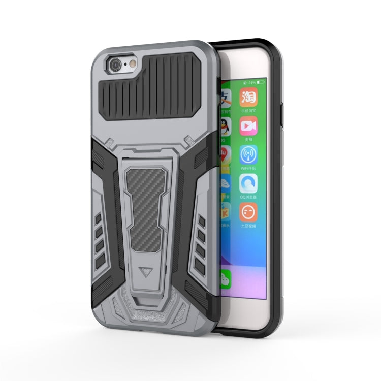 War Chariot Series Armor All-inclusive Shockproof PC + TPU Protective Case with Invisible Holder, For iPhone 6, For iPhone 6 Plus, For iPhone 8 Plus / 7 Plus, For iPhone 11, For iPhone 11 Pro Max, For iPhone 12 / 12 Pro, For iPhone 12 Pro Max          ...