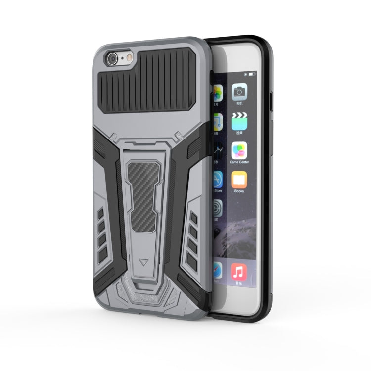 War Chariot Series Armor All-inclusive Shockproof PC + TPU Protective Case with Invisible Holder, For iPhone 6, For iPhone 6 Plus, For iPhone 8 Plus / 7 Plus, For iPhone 11, For iPhone 11 Pro Max, For iPhone 12 / 12 Pro, For iPhone 12 Pro Max          ...