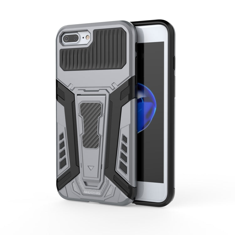 War Chariot Series Armor All-inclusive Shockproof PC + TPU Protective Case with Invisible Holder, For iPhone 6, For iPhone 6 Plus, For iPhone 8 Plus / 7 Plus, For iPhone 11, For iPhone 11 Pro Max, For iPhone 12 / 12 Pro, For iPhone 12 Pro Max          ...