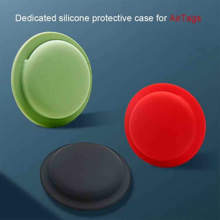 Protection Cover Sleeve Anti-scratch Anti-lost Silicone Protective Case, For AirTag 2nd Gen / AirTag 1st Gen