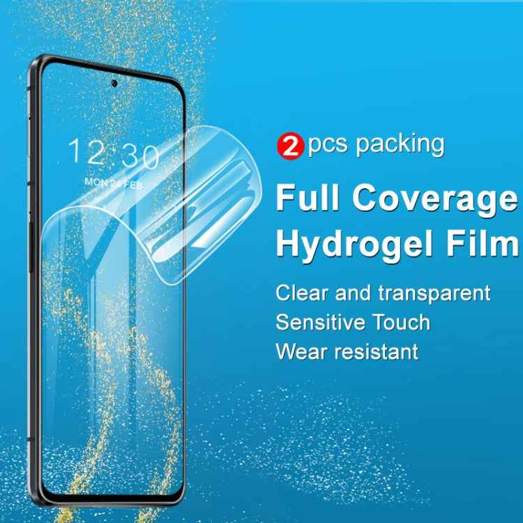 For Xiaomi BlackShark 4 / 4 Pro 2 PCS IMAK Curved Full Screen Hydrogel Film Front Protector