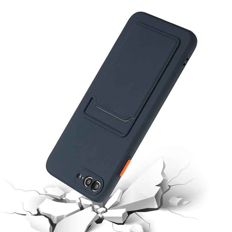 Card Slot Design Shockproof TPU Protective Case, For iPhone 8 & 7, For iPhone 8 Plus & 7 Plus, For iPhone 11, For iPhone 11 Pro
