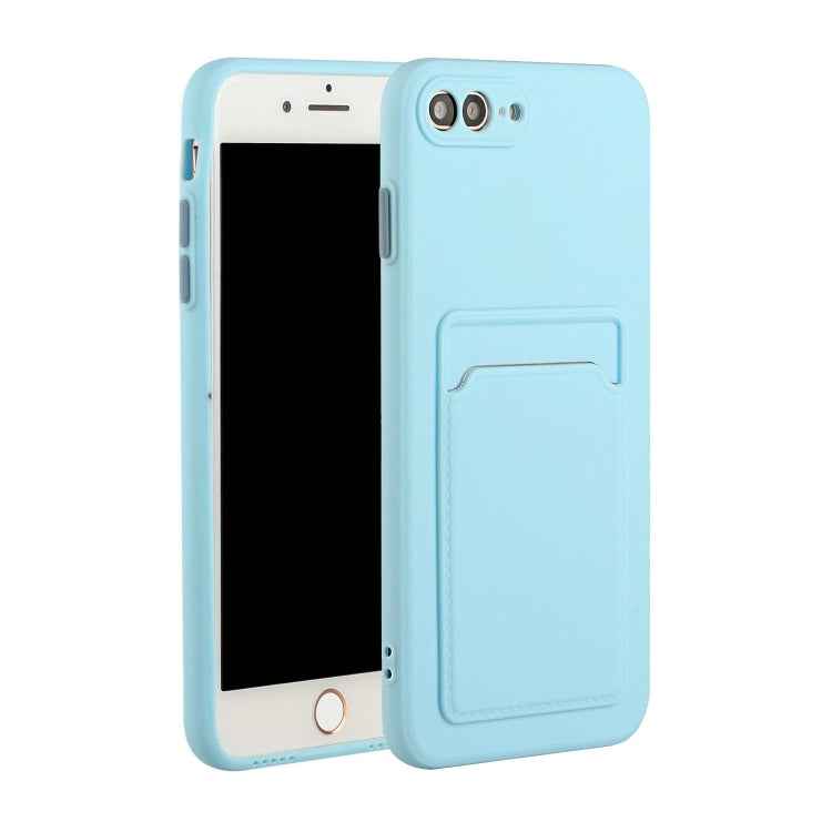 Card Slot Design Shockproof TPU Protective Case, For iPhone 8 & 7, For iPhone 8 Plus & 7 Plus, For iPhone 11, For iPhone 11 Pro