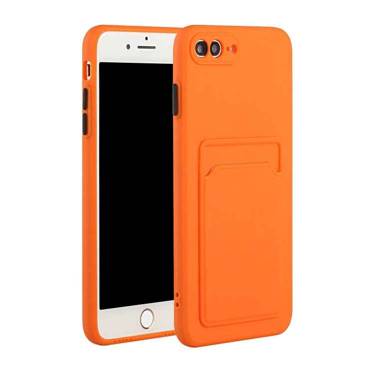Card Slot Design Shockproof TPU Protective Case, For iPhone 8 & 7, For iPhone 8 Plus & 7 Plus, For iPhone 11, For iPhone 11 Pro