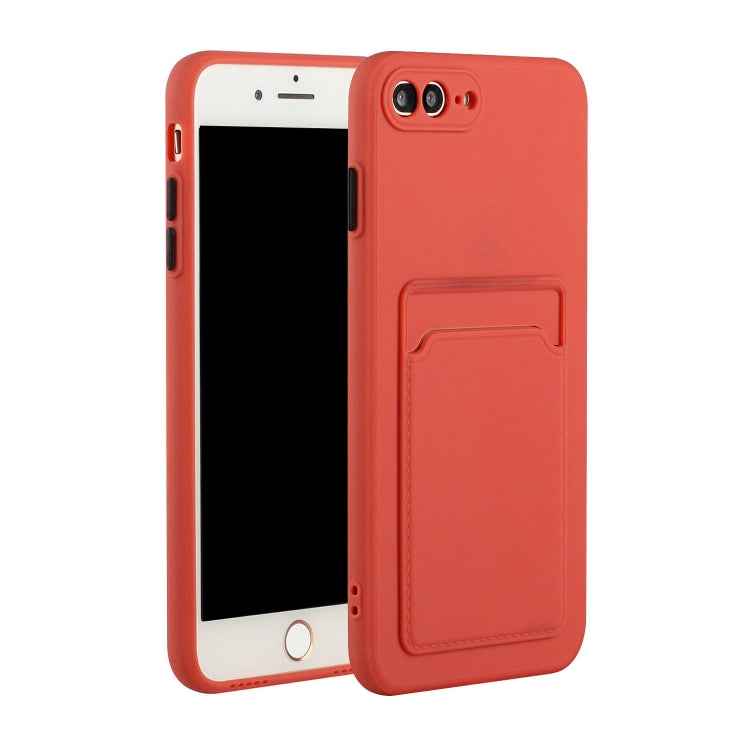 Card Slot Design Shockproof TPU Protective Case, For iPhone 8 & 7, For iPhone 8 Plus & 7 Plus, For iPhone 11, For iPhone 11 Pro
