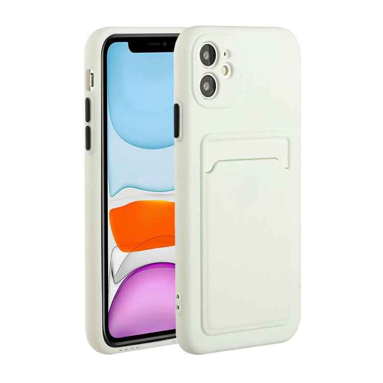 Card Slot Design Shockproof TPU Protective Case, For iPhone 8 & 7, For iPhone 8 Plus & 7 Plus, For iPhone 11, For iPhone 11 Pro