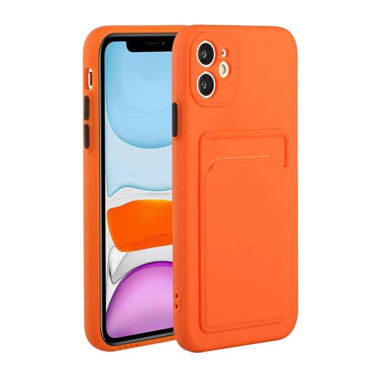 Card Slot Design Shockproof TPU Protective Case, For iPhone 8 & 7, For iPhone 8 Plus & 7 Plus, For iPhone 11, For iPhone 11 Pro