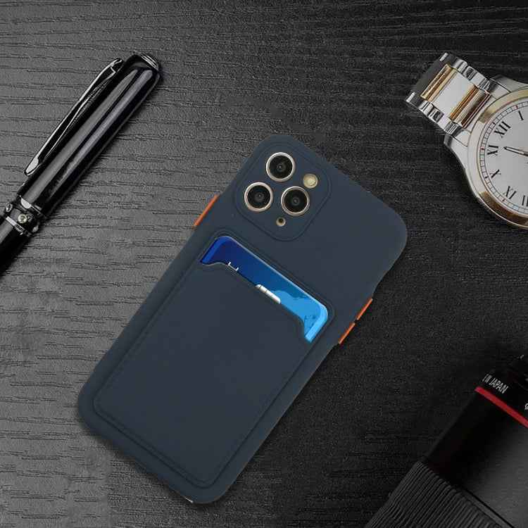 Card Slot Design Shockproof TPU Protective Case, For iPhone 11 Pro Max, For iPhone 12 mini, For iPhone 12, For iPhone 12 Pro