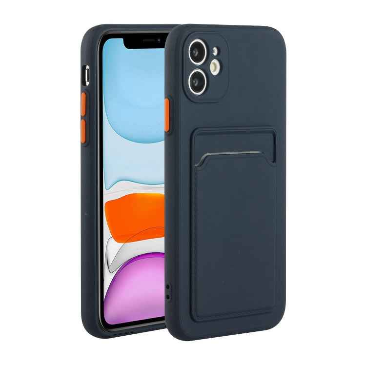 Card Slot Design Shockproof TPU Protective Case, For iPhone 11 Pro Max, For iPhone 12 mini, For iPhone 12, For iPhone 12 Pro